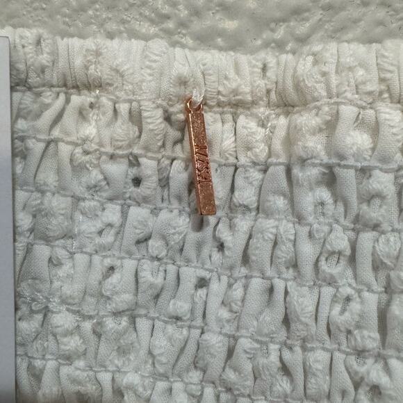 MISA Los Angeles NWT $285 Sera Top White Eyelet Size XS - Picture 6 of 10